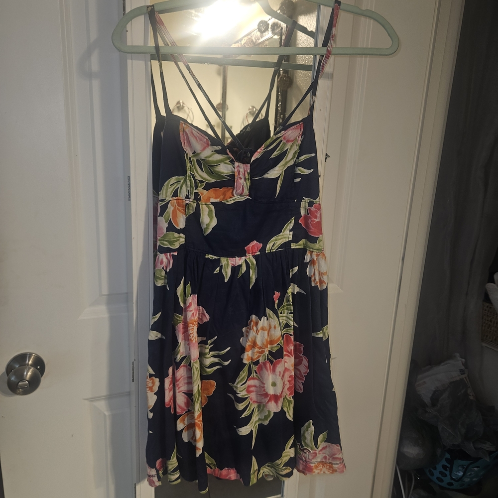 Floral Spaghetti Strap Dress